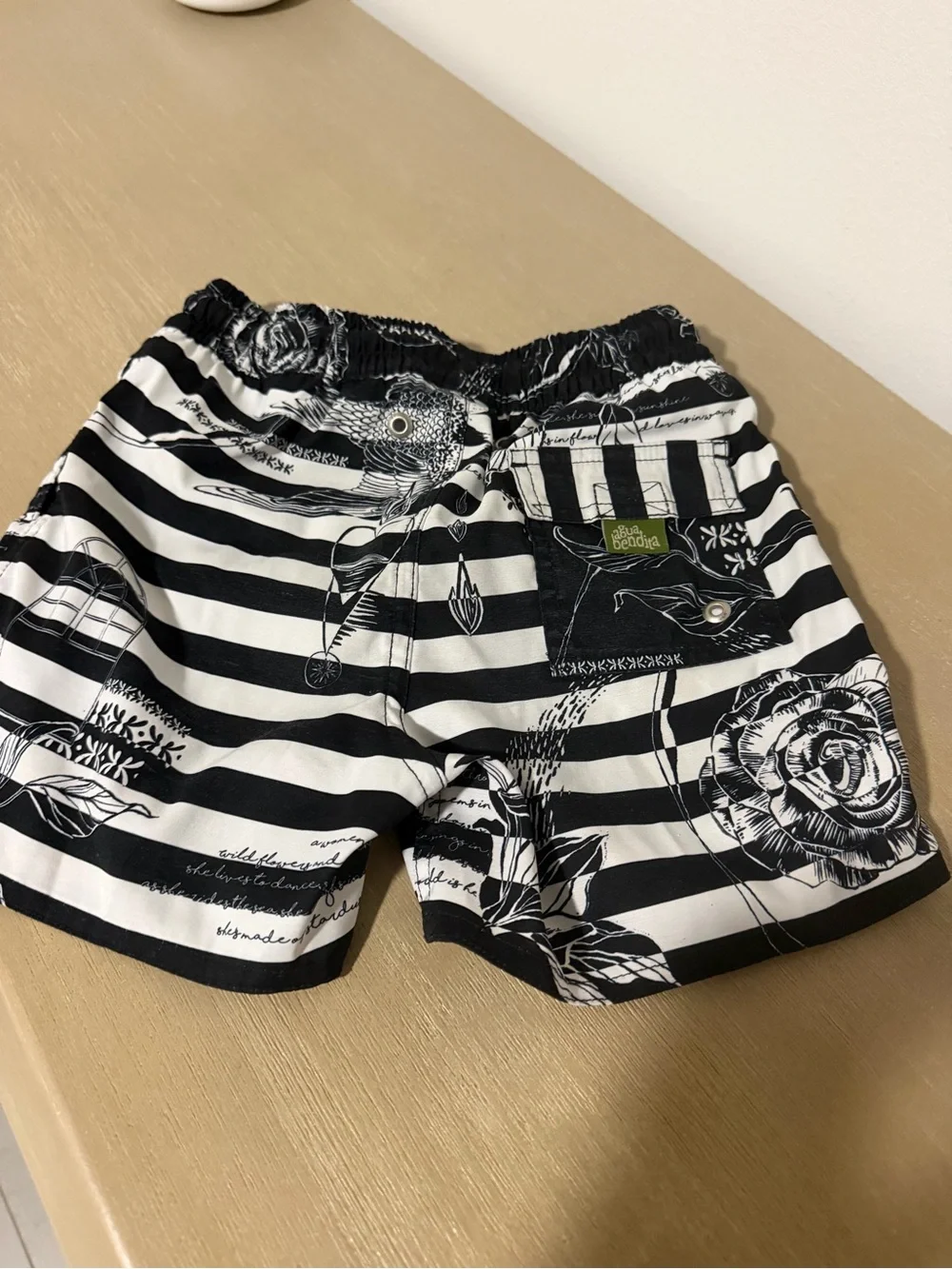 Agua Bendita boys swim bottoms